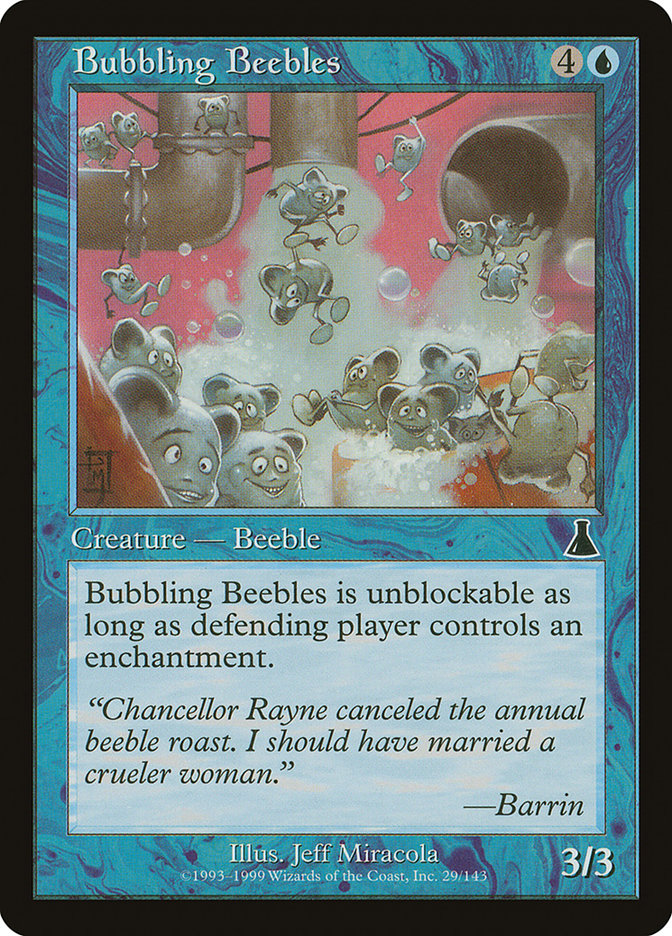 Bubbling Beebles [Urza's Destiny] | HFX Games