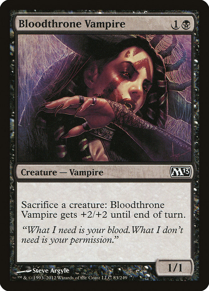 Bloodthrone Vampire [Magic 2013] | HFX Games