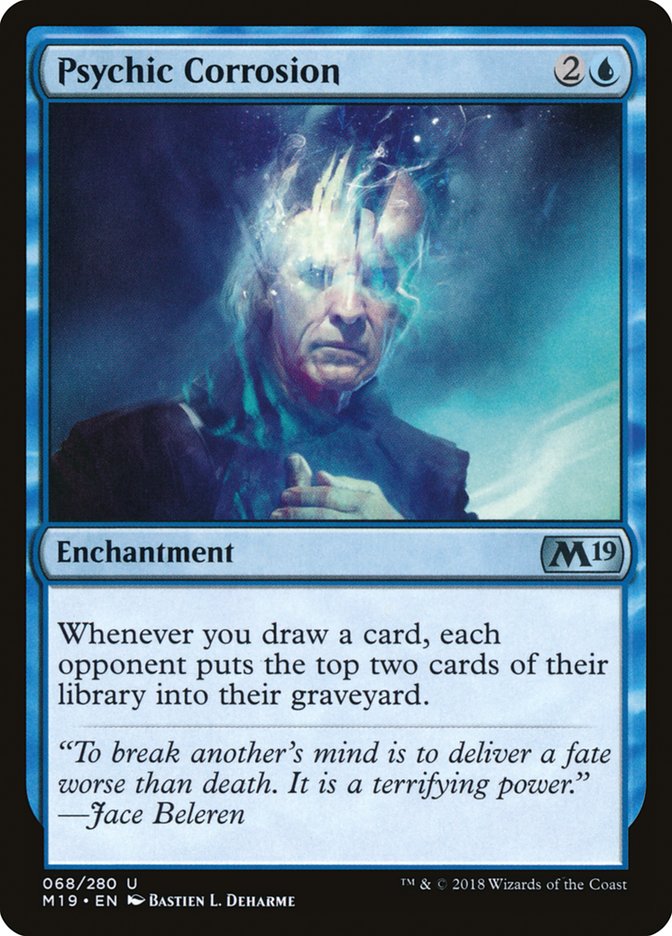 Psychic Corrosion [Core Set 2019] | HFX Games
