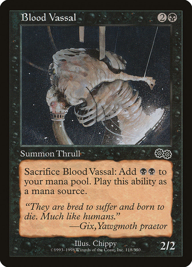 Blood Vassal [Urza's Saga] | HFX Games