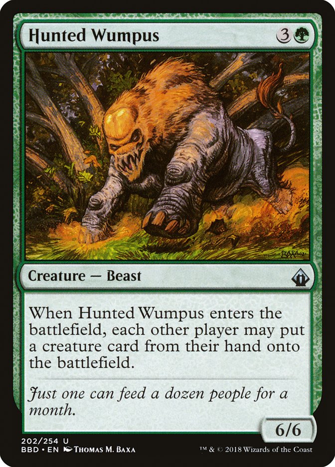 Hunted Wumpus [Battlebond] | HFX Games