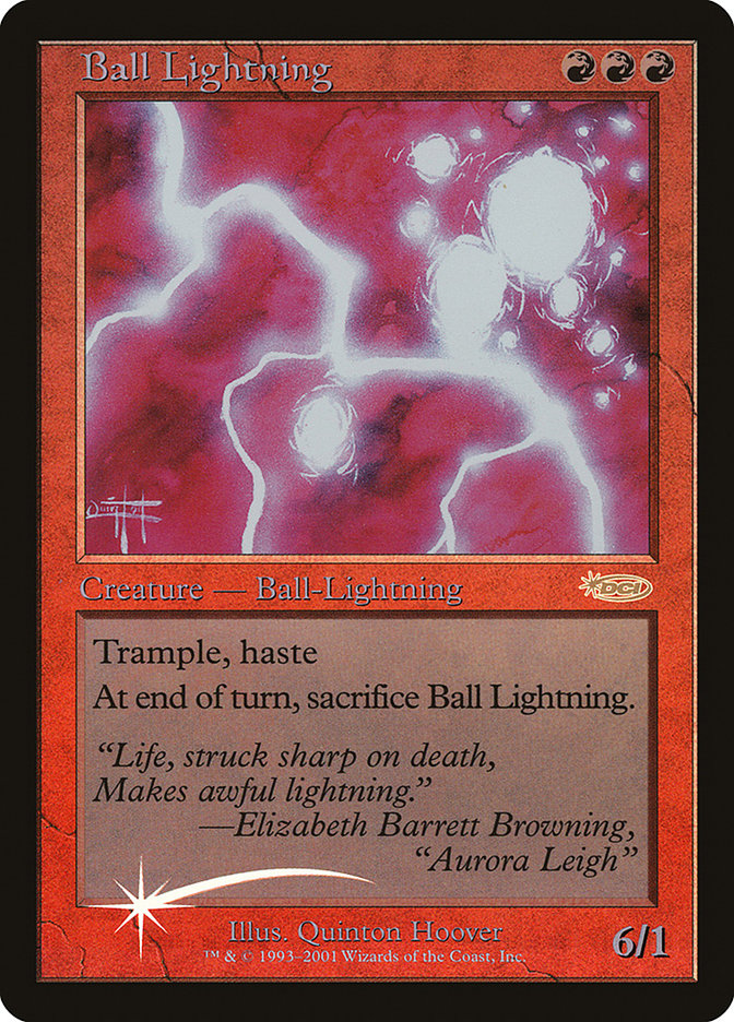 Ball Lightning [Judge Gift Cards 2001] | HFX Games