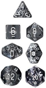 Chessex: Polyhedral Translucent Dice sets