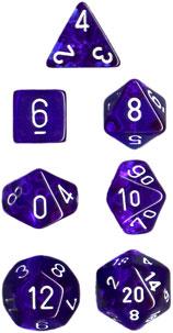 Chessex: Polyhedral Translucent Dice sets