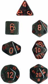 Chessex: Polyhedral Translucent Dice sets