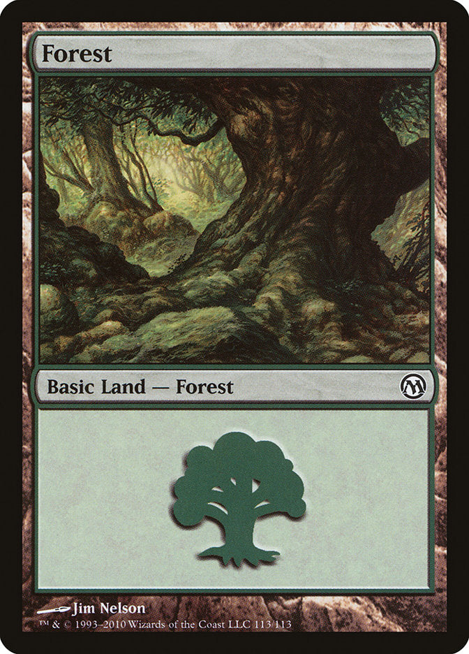 Forest (113) [Duels of the Planeswalkers] | HFX Games