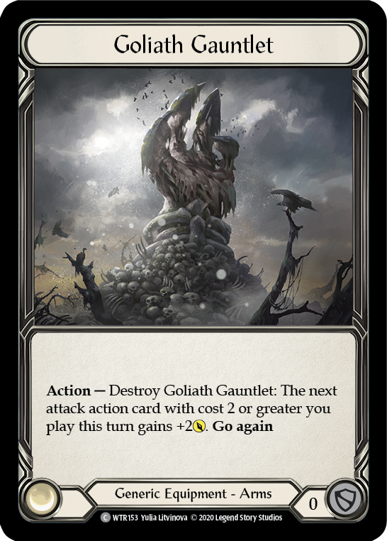Goliath Gauntlet [WTR153] Unlimited Edition Rainbow Foil