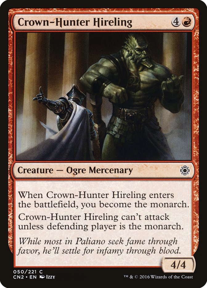 Crown-Hunter Hireling [Conspiracy: Take the Crown] | HFX Games