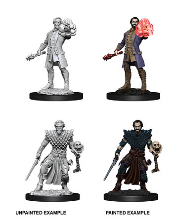 D&D Nolzur's Marvelous Miniatures: Human Male Warlock