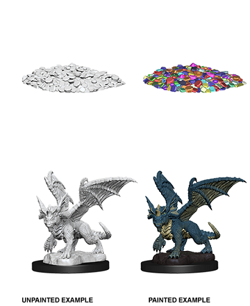 D&D Nolzur's Marvelous Miniatures: Blue Dragon Wyrmling