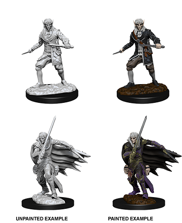 Pathfinder Battles Unpainted Miniatures: Elf Male Rogue