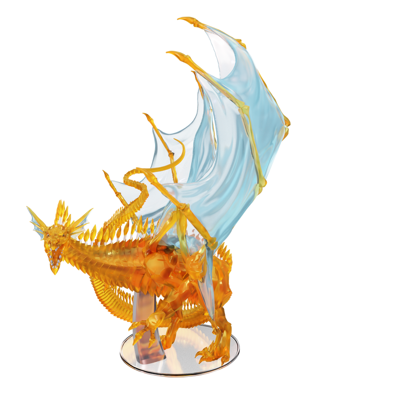 Adult Topaz Dragon Premium Figure
