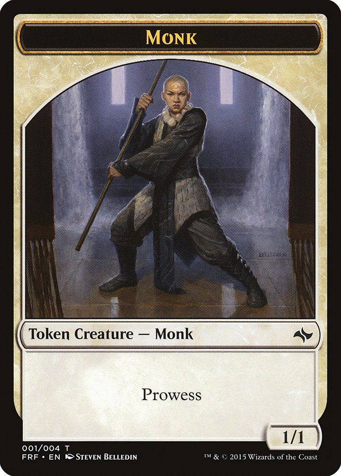 Monk Token [Fate Reforged Tokens] | HFX Games
