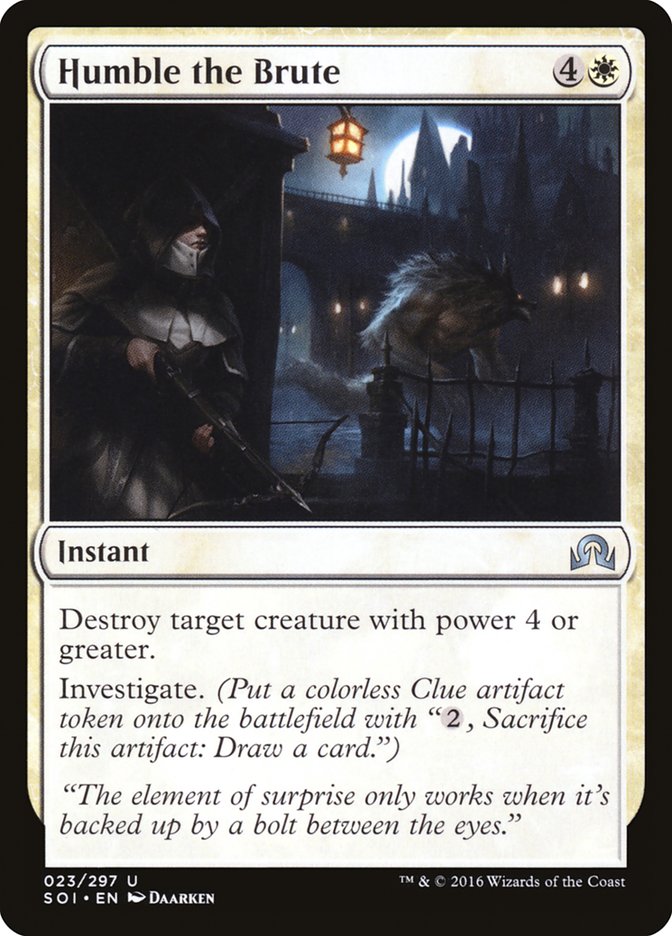 Humble the Brute [Shadows over Innistrad] | HFX Games