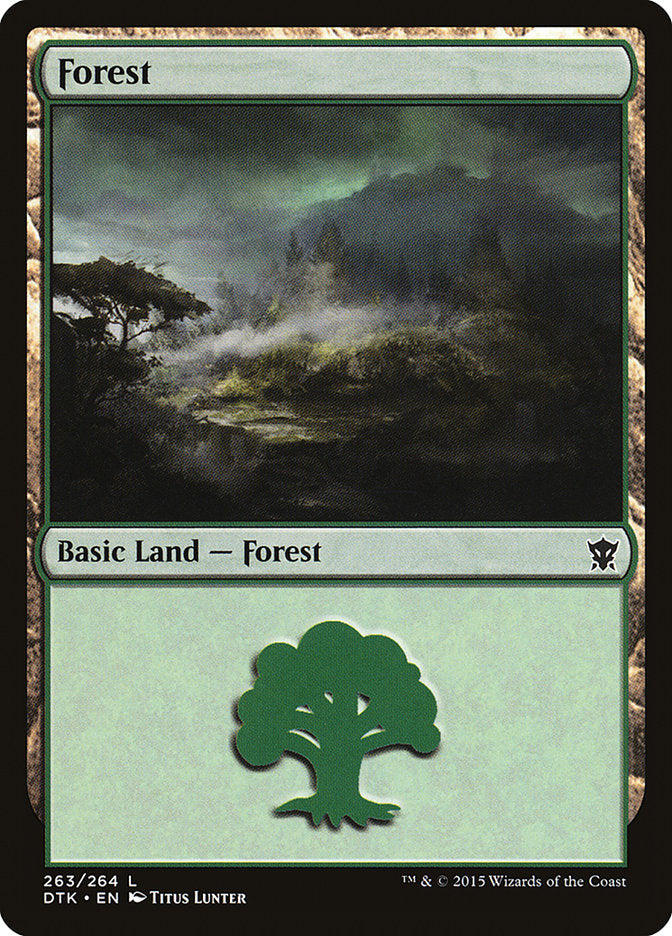 Forest (263) [Dragons of Tarkir] | HFX Games