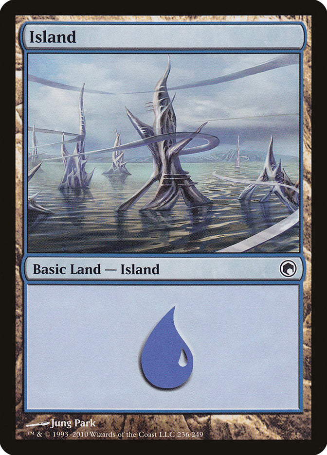 Island (236) [Scars of Mirrodin] | HFX Games
