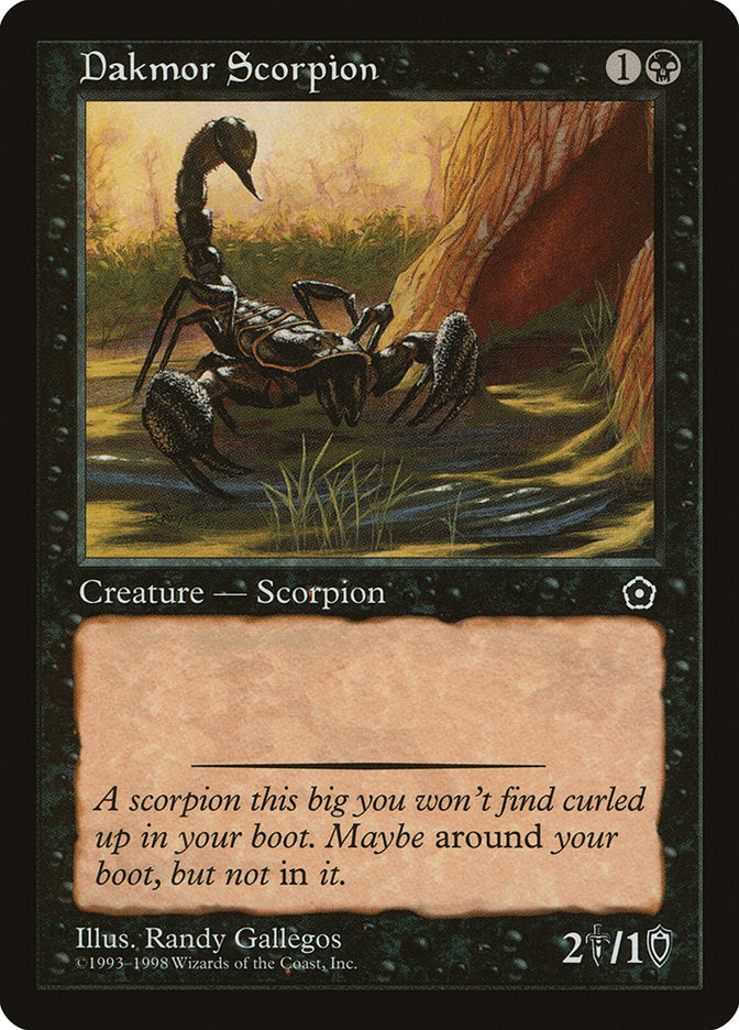 Dakmor Scorpion [Portal Second Age] | HFX Games