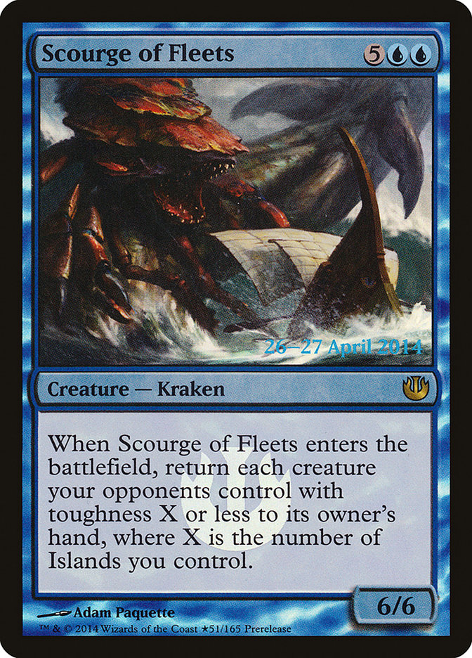Scourge of Fleets [Journey into Nyx Prerelease Promos] | HFX Games