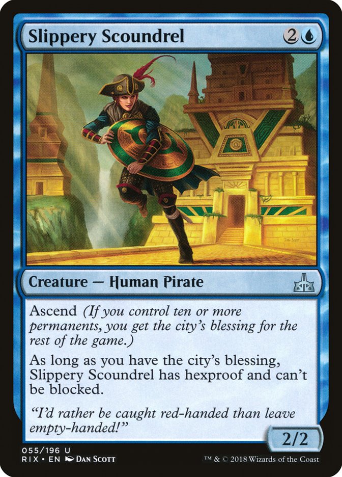 Slippery Scoundrel [Rivals of Ixalan] | HFX Games