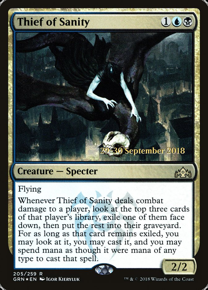 Thief of Sanity [Guilds of Ravnica Prerelease Promos] | HFX Games