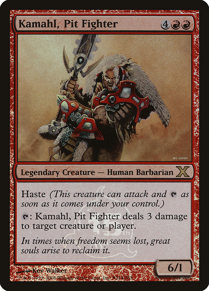 Kamahl, Pit Fighter [15th Anniversary] | HFX Games