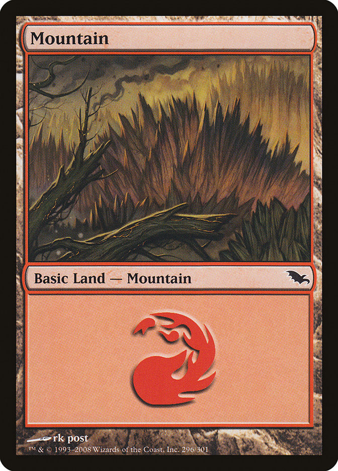 Mountain (296) [Shadowmoor] | HFX Games