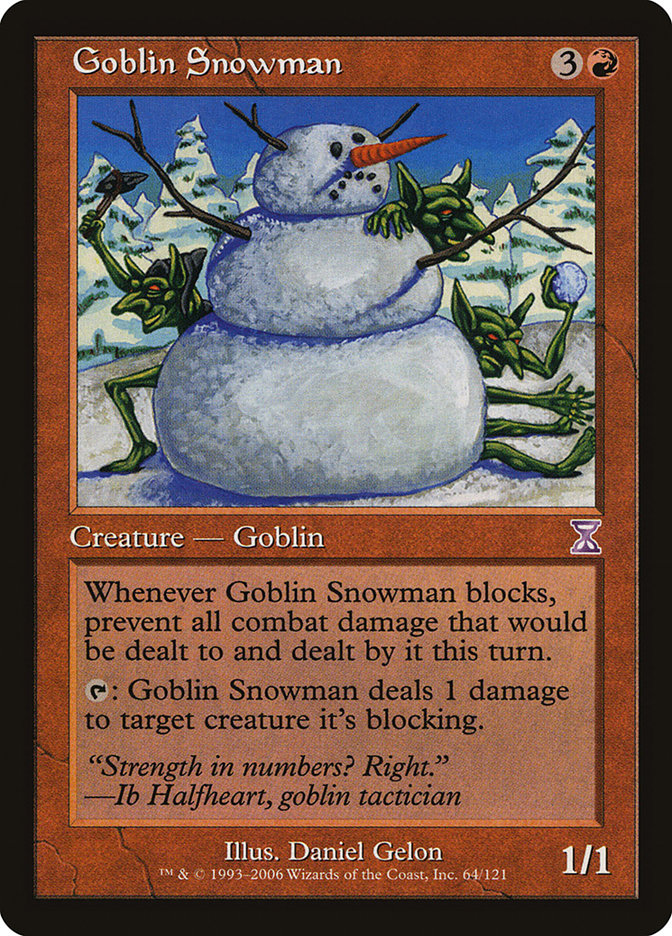 Goblin Snowman [Time Spiral Timeshifted] | HFX Games
