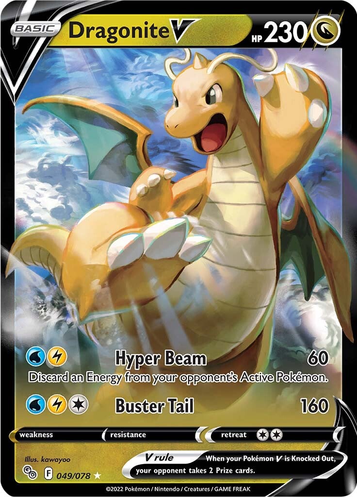 Dragonite V (049/078) [PokÃ©mon GO]