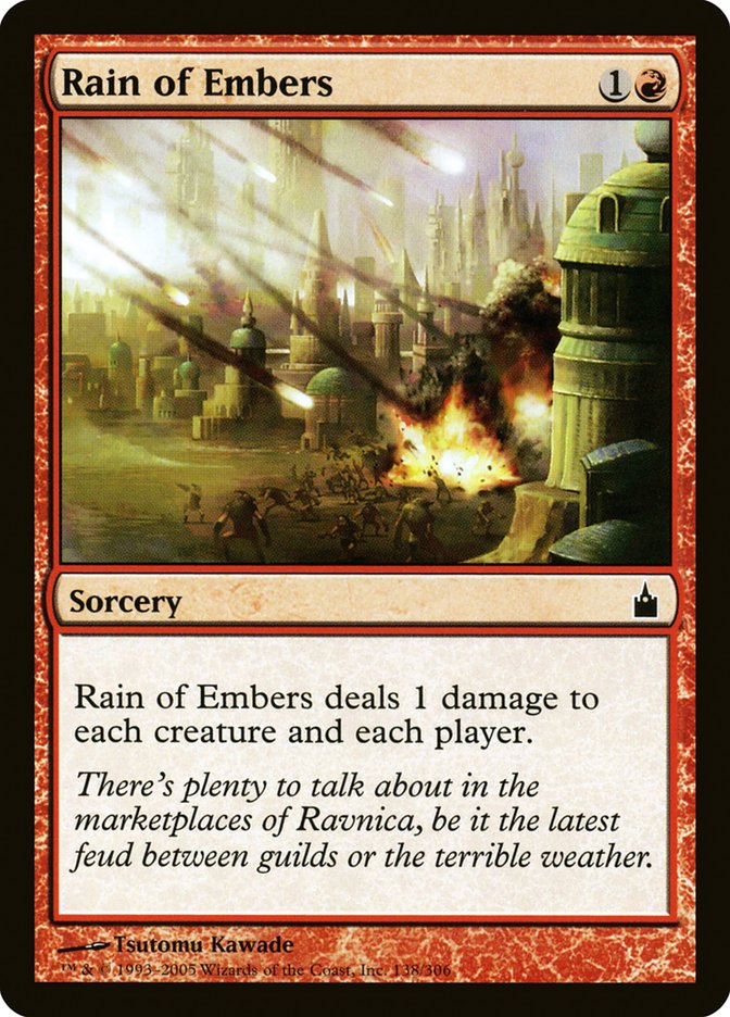 Rain of Embers [Ravnica: City of Guilds] | HFX Games