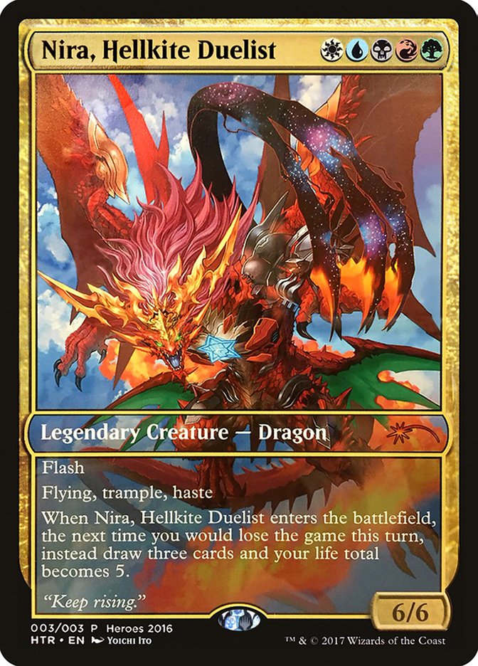 Nira, Hellkite Duelist [Heroes of the Realm] | HFX Games