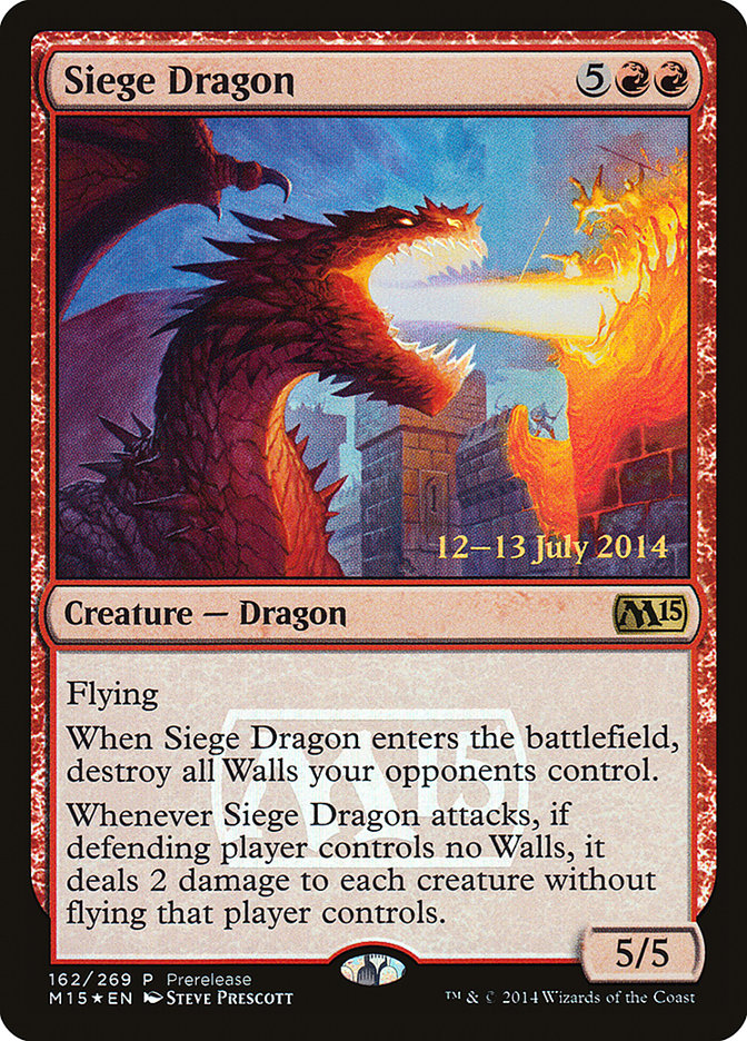 Siege Dragon [Magic 2015 Promos] | HFX Games