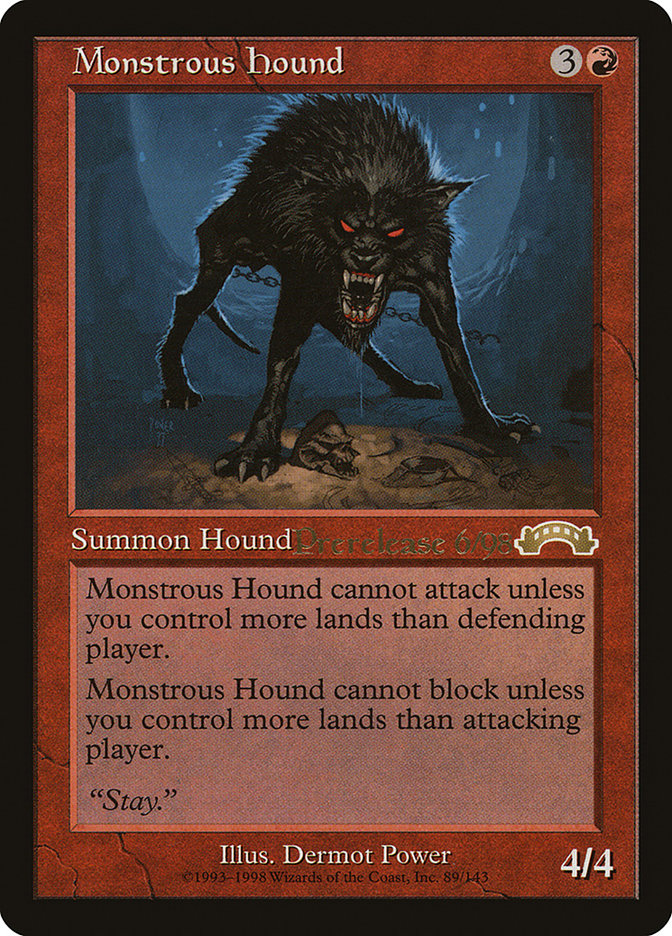 Monstrous Hound [Exodus Promos]