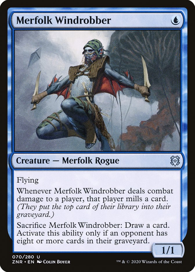 Merfolk Windrobber [Zendikar Rising]