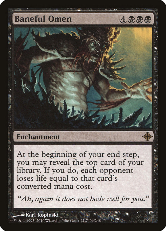 Baneful Omen [Rise of the Eldrazi] | HFX Games