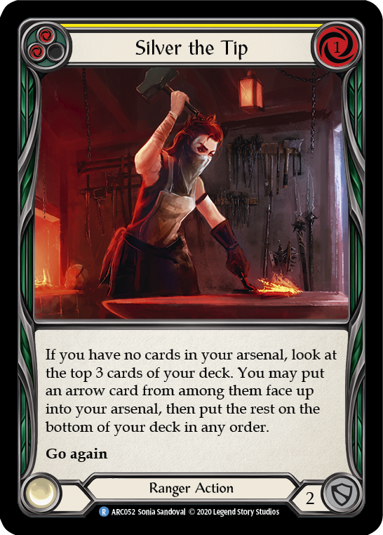 Silver the Tip (Yellow) [ARC052] Unlimited Edition Rainbow Foil