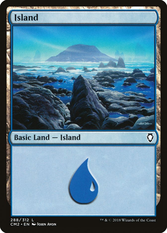 Island (288) [Commander Anthology Volume II] | HFX Games