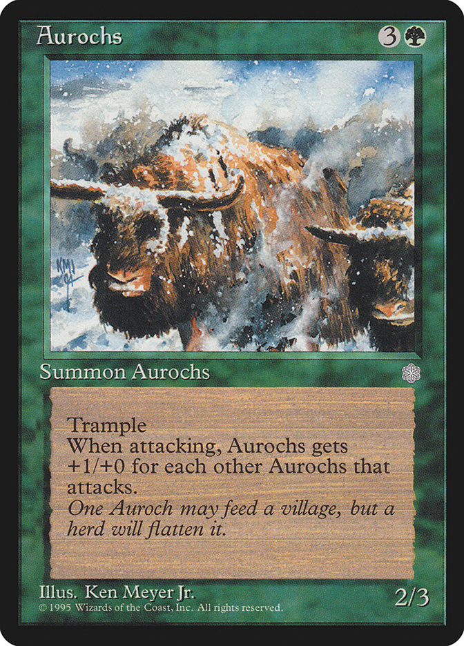 Aurochs [Ice Age] | HFX Games