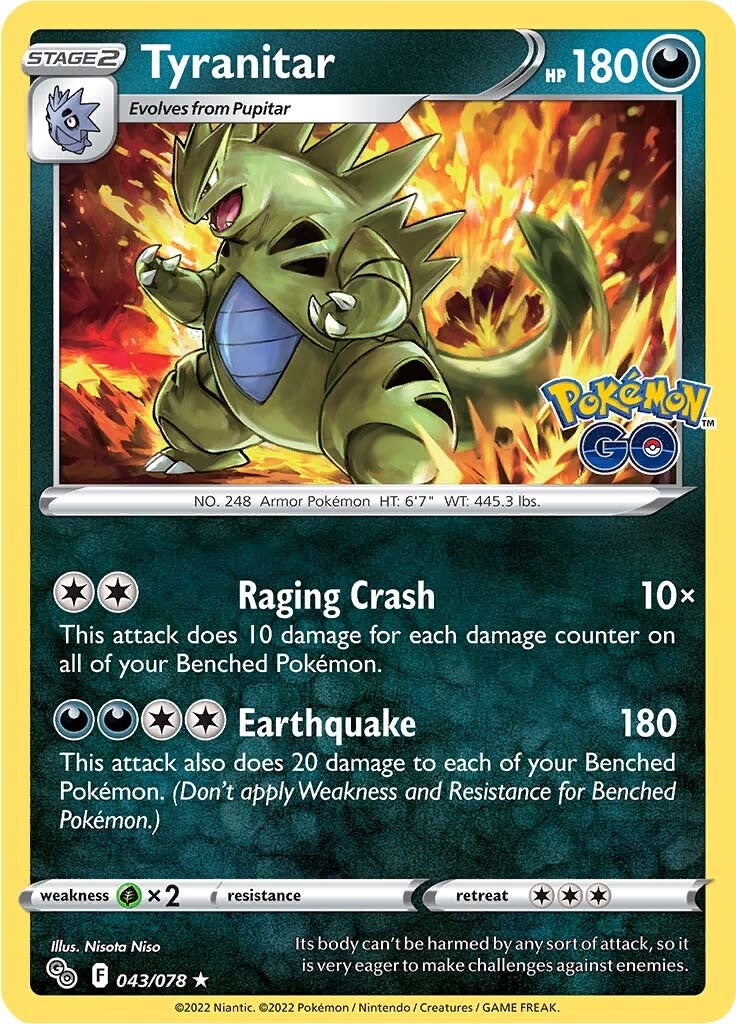 Tyranitar (043/078) [PokÃƒÂ©mon GO]