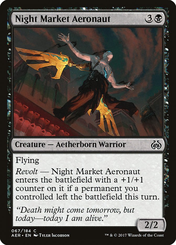Night Market Aeronaut [Aether Revolt]