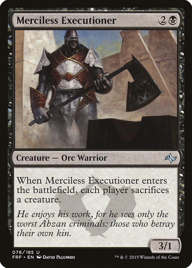Merciless Executioner [Fate Reforged] | HFX Games