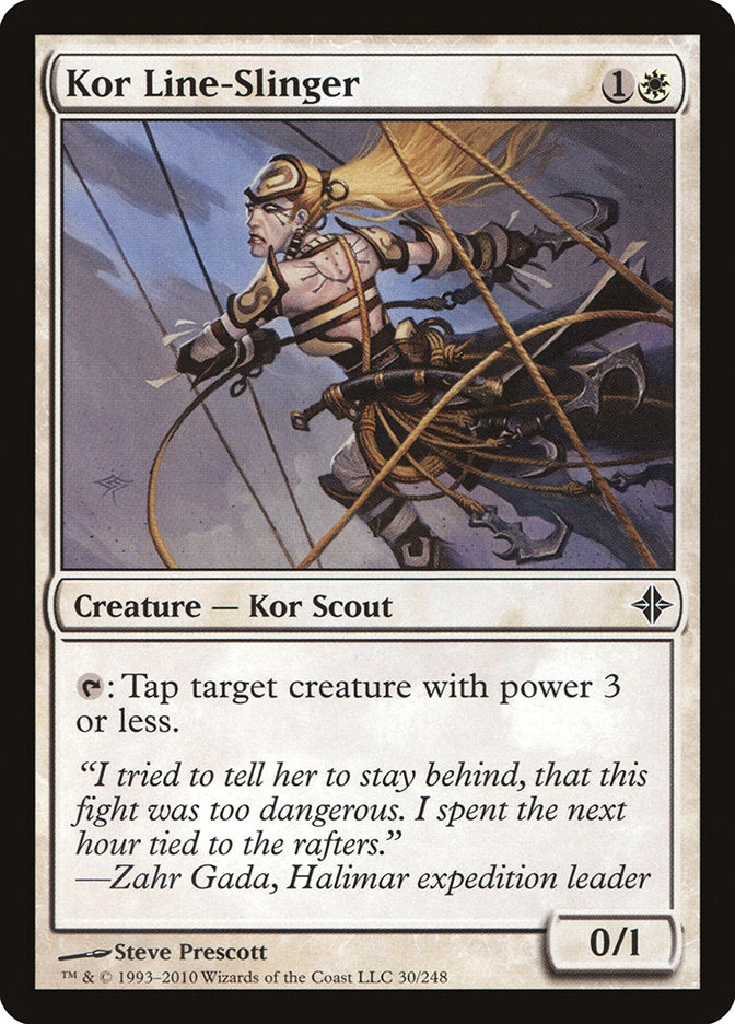 Kor Line-Slinger [Rise of the Eldrazi] | HFX Games