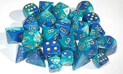 CHESSEX: D6 Gemini DICE SETS - 12mm