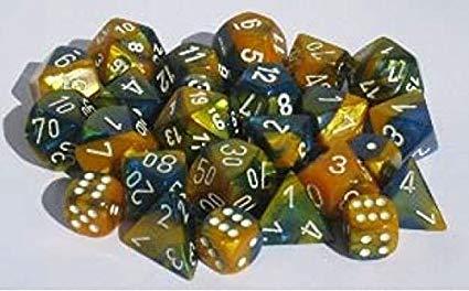 Chessex: Polyhedral Gemini Dice sets