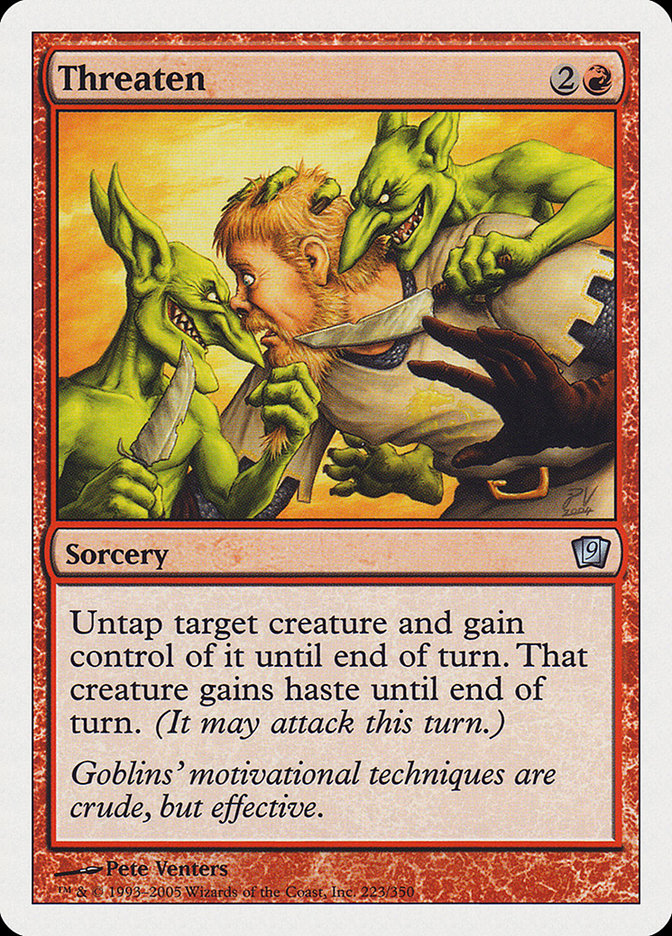 Threaten [Ninth Edition] | HFX Games