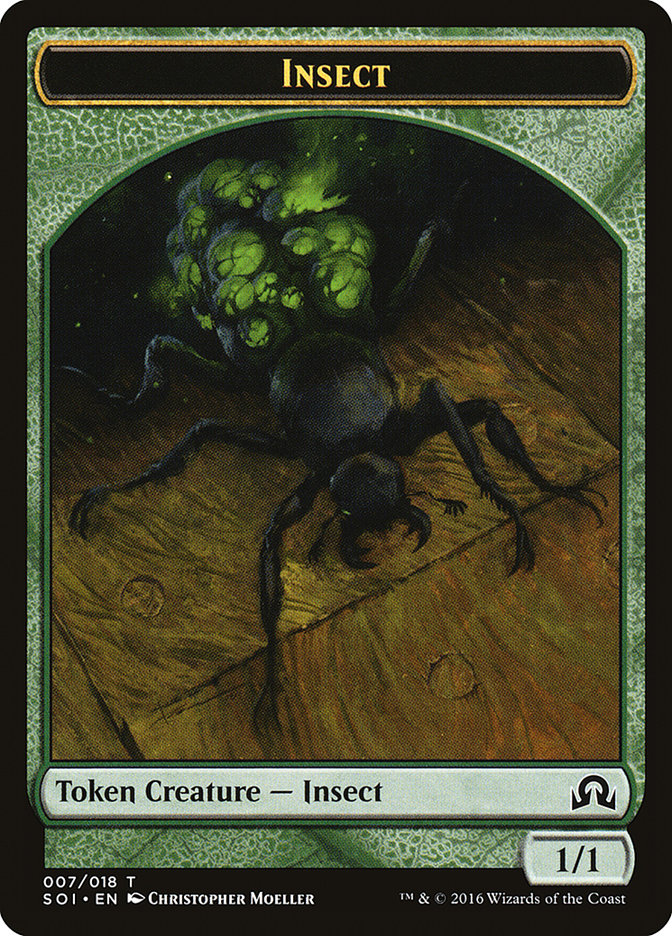 Insect Token [Shadows over Innistrad Tokens] | HFX Games