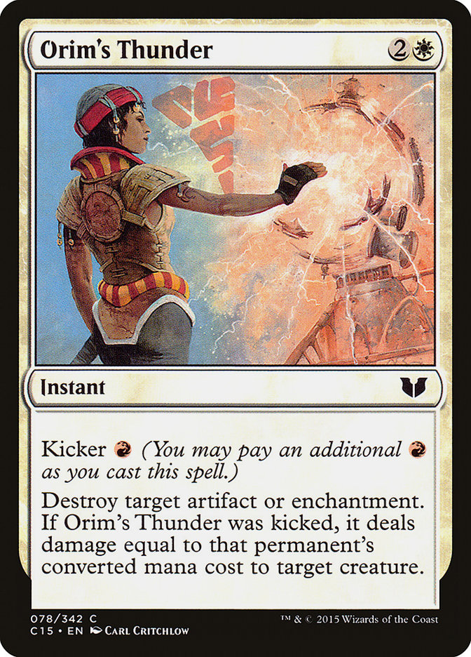 Orim's Thunder [Commander 2015] | HFX Games