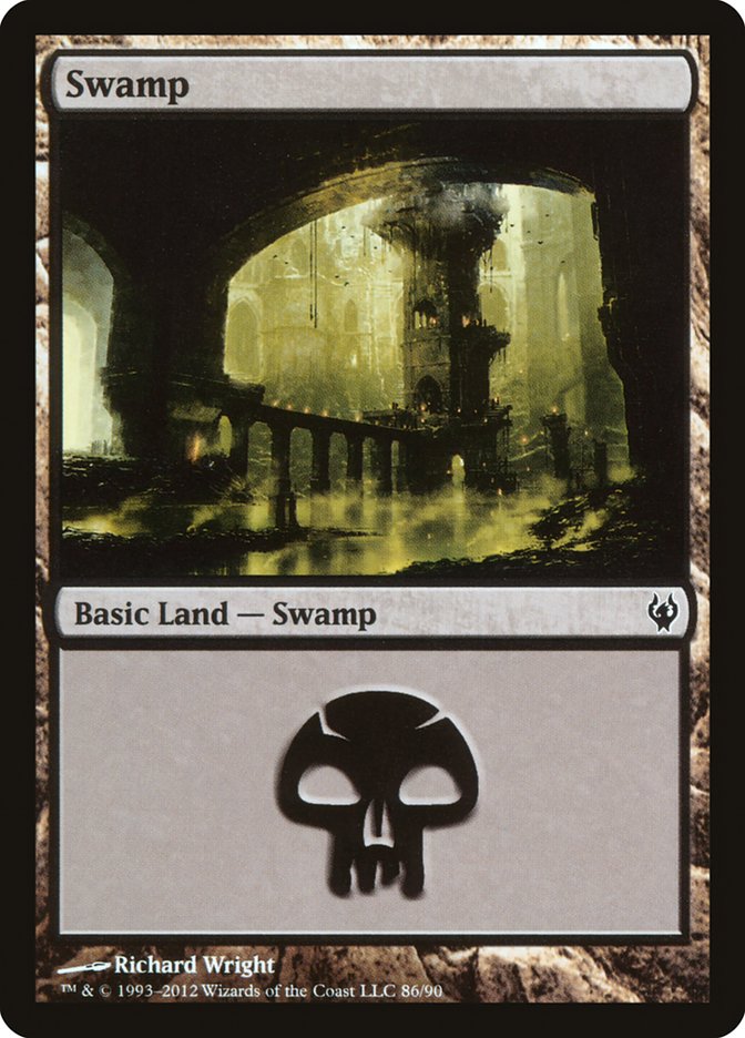 Swamp (86) [Duel Decks: Izzet vs. Golgari]