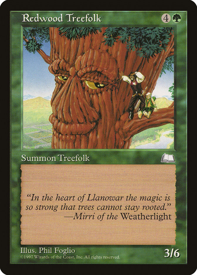Redwood Treefolk [Weatherlight] | HFX Games