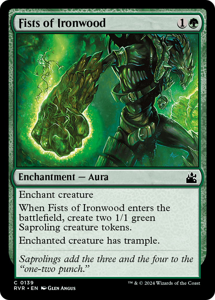 Fists of Ironwood [Ravnica Remastered]