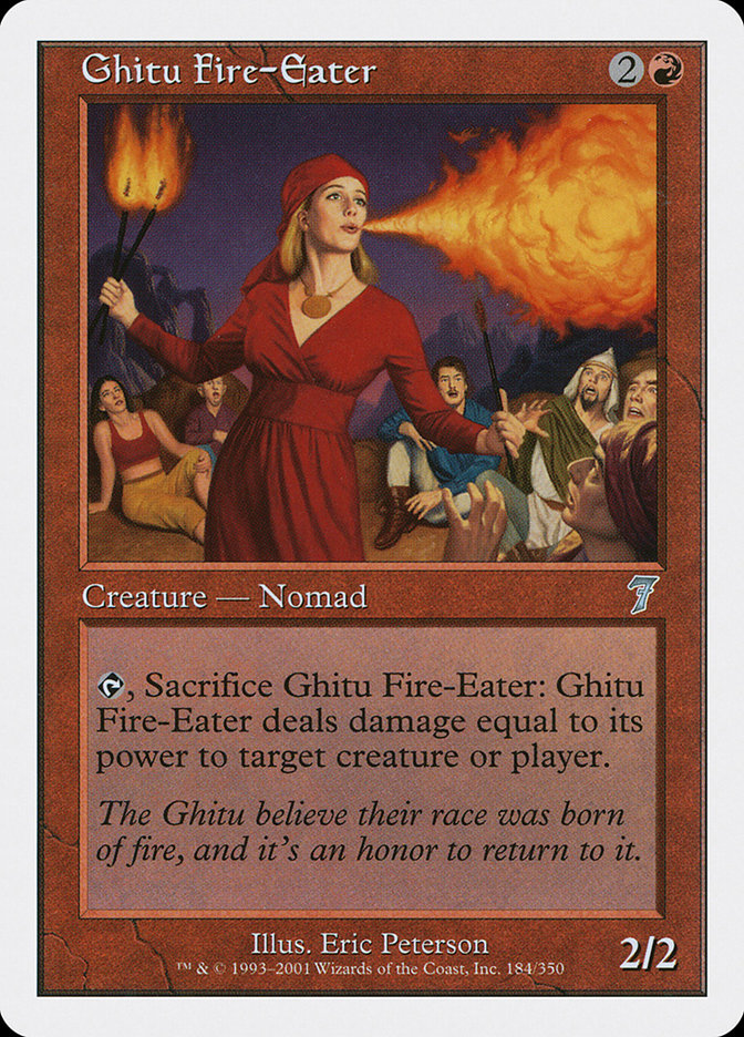 Ghitu Fire-Eater [Seventh Edition]